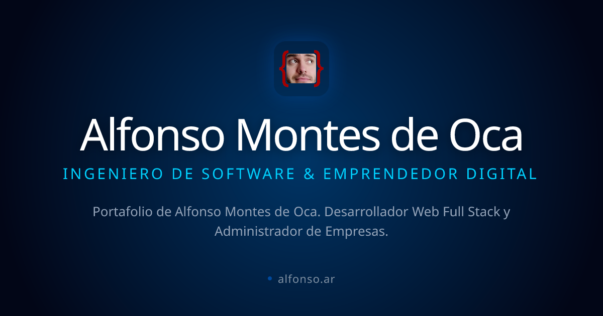 AlfonsoM0 | Alfonso M0 | Desarrollador Web Full Stack